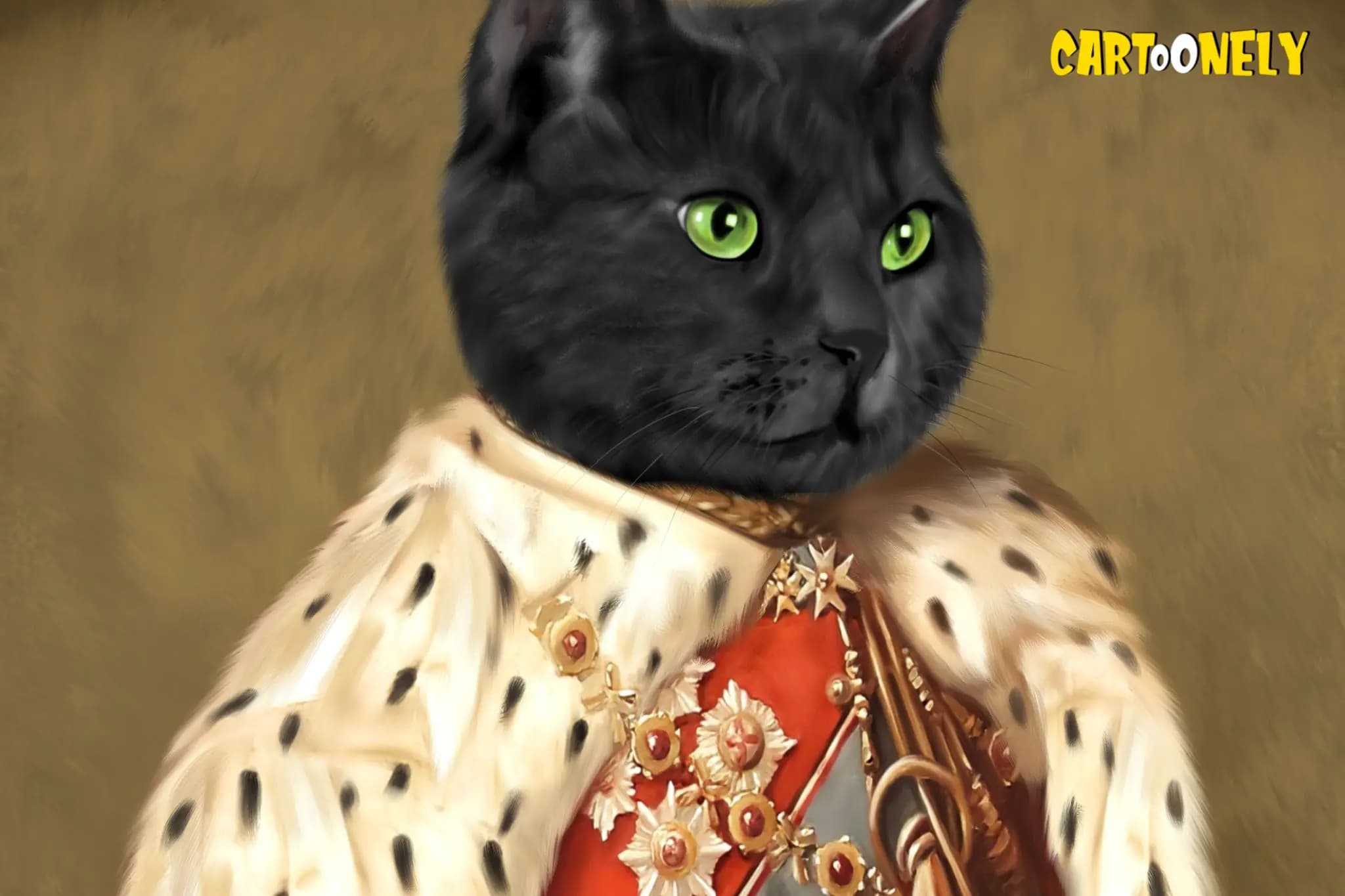 Tableau de chat personnalisé - Idée cadeau