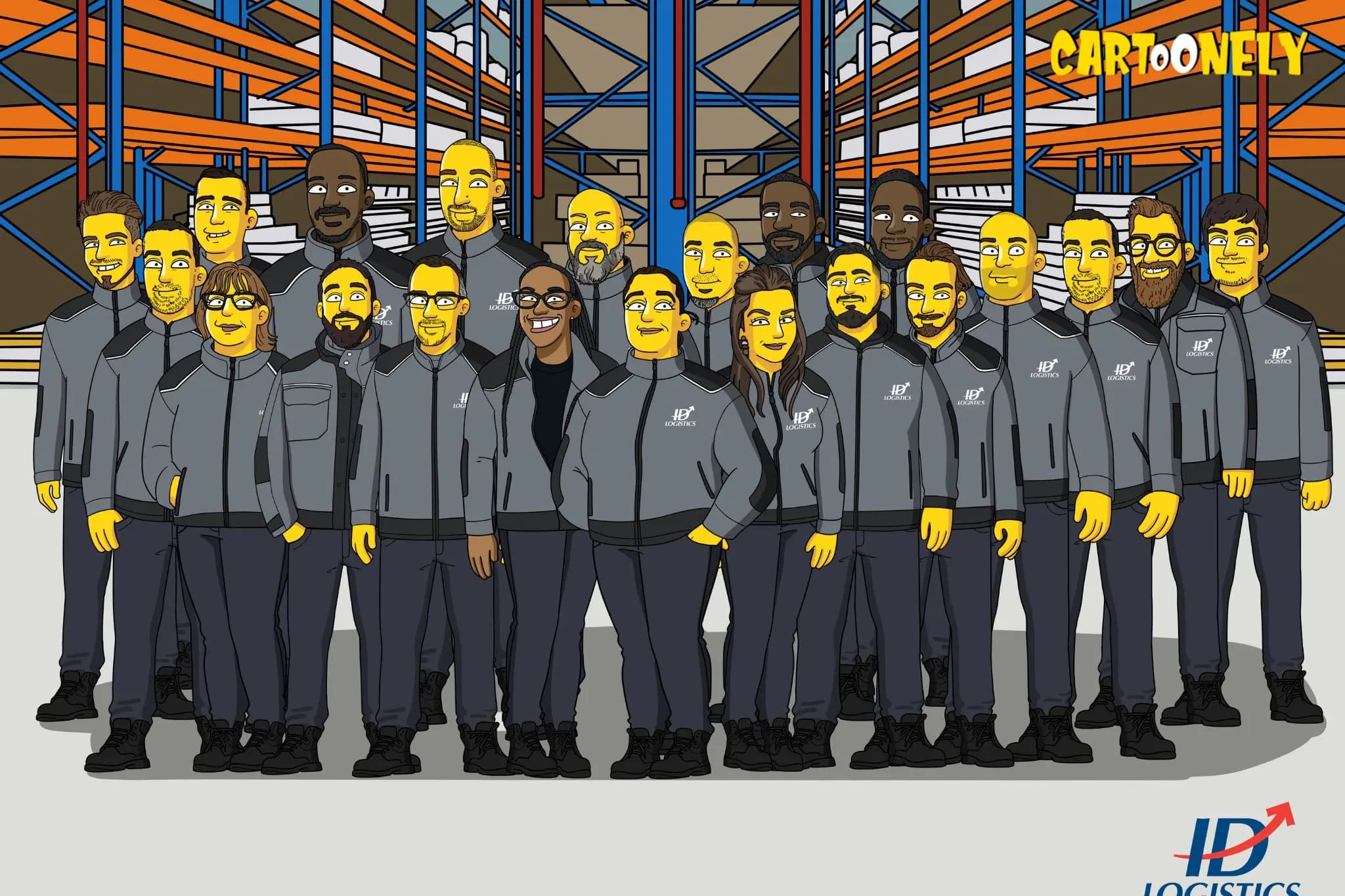 Cadre dessin personnalisé - Cadeau d'entreprise