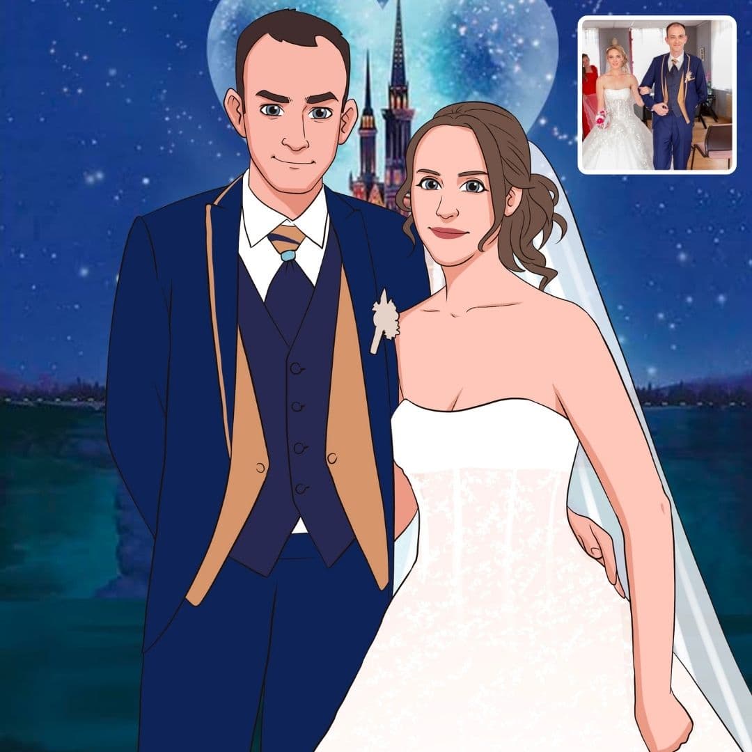 Custom disney princess portraits made by Cartoonely