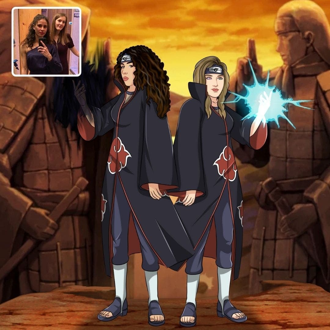 naruto gifts made by Cartoonely