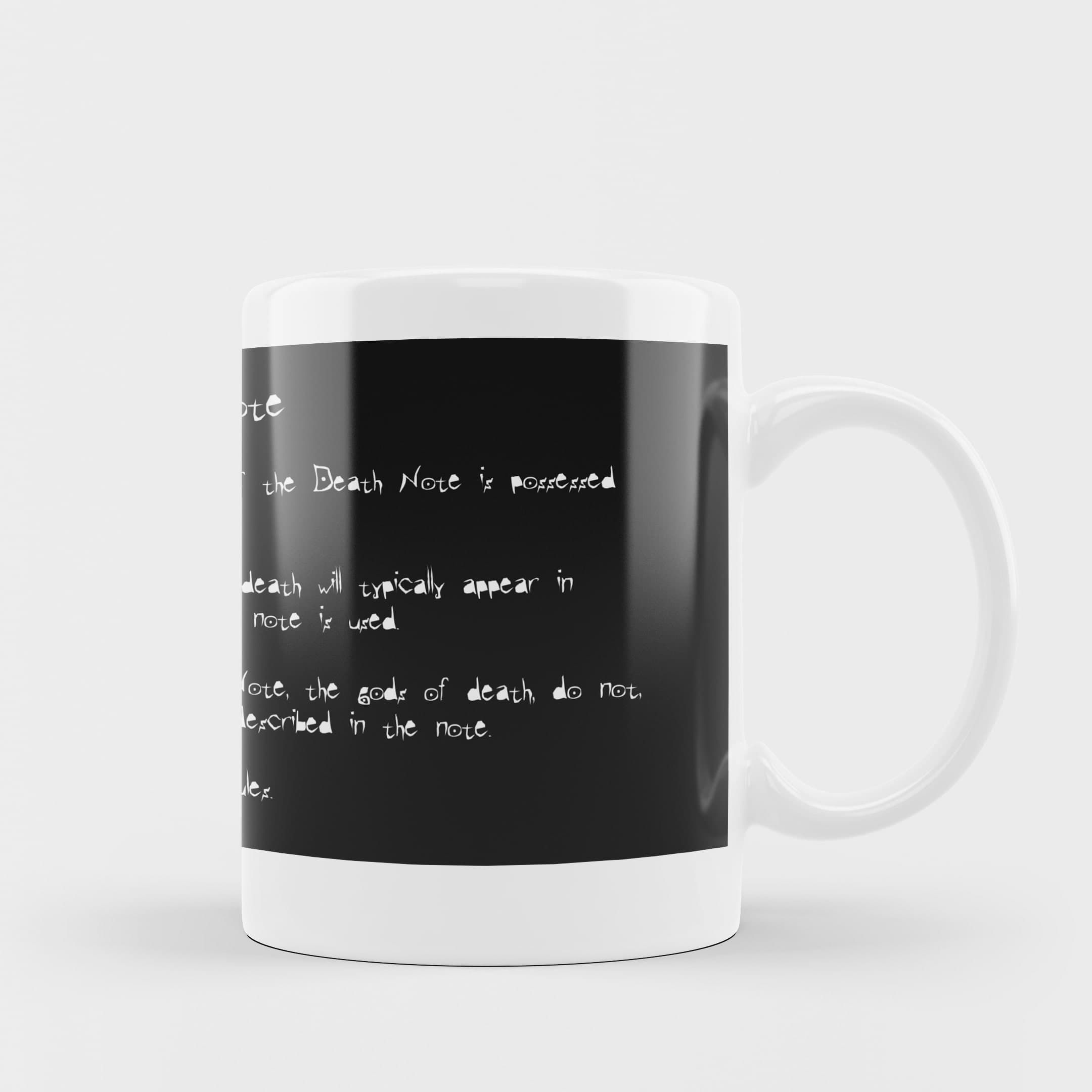 mug Death Note réalisé par Cartoonely 2 (2)