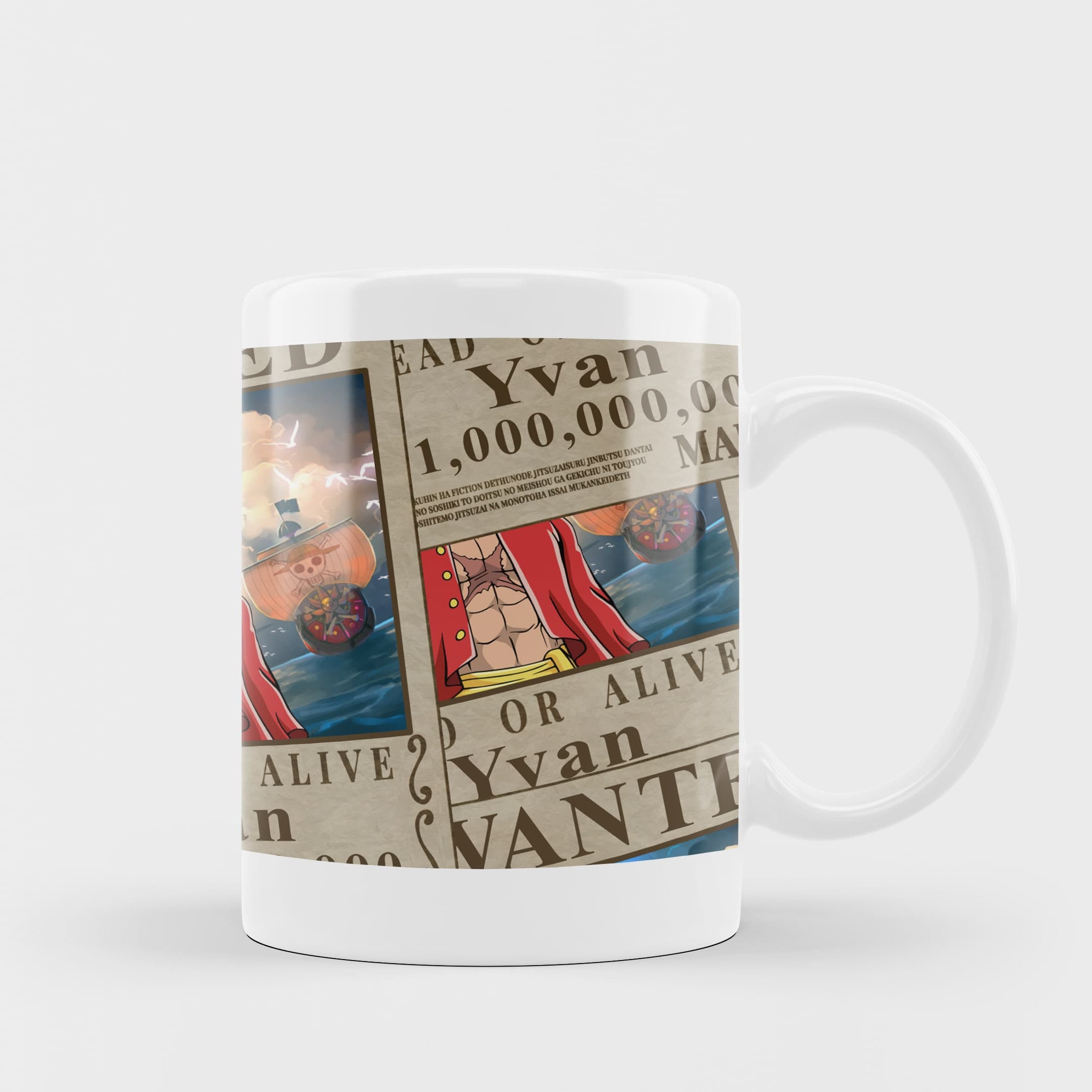 mug one piece réalisé par cartoonely 2