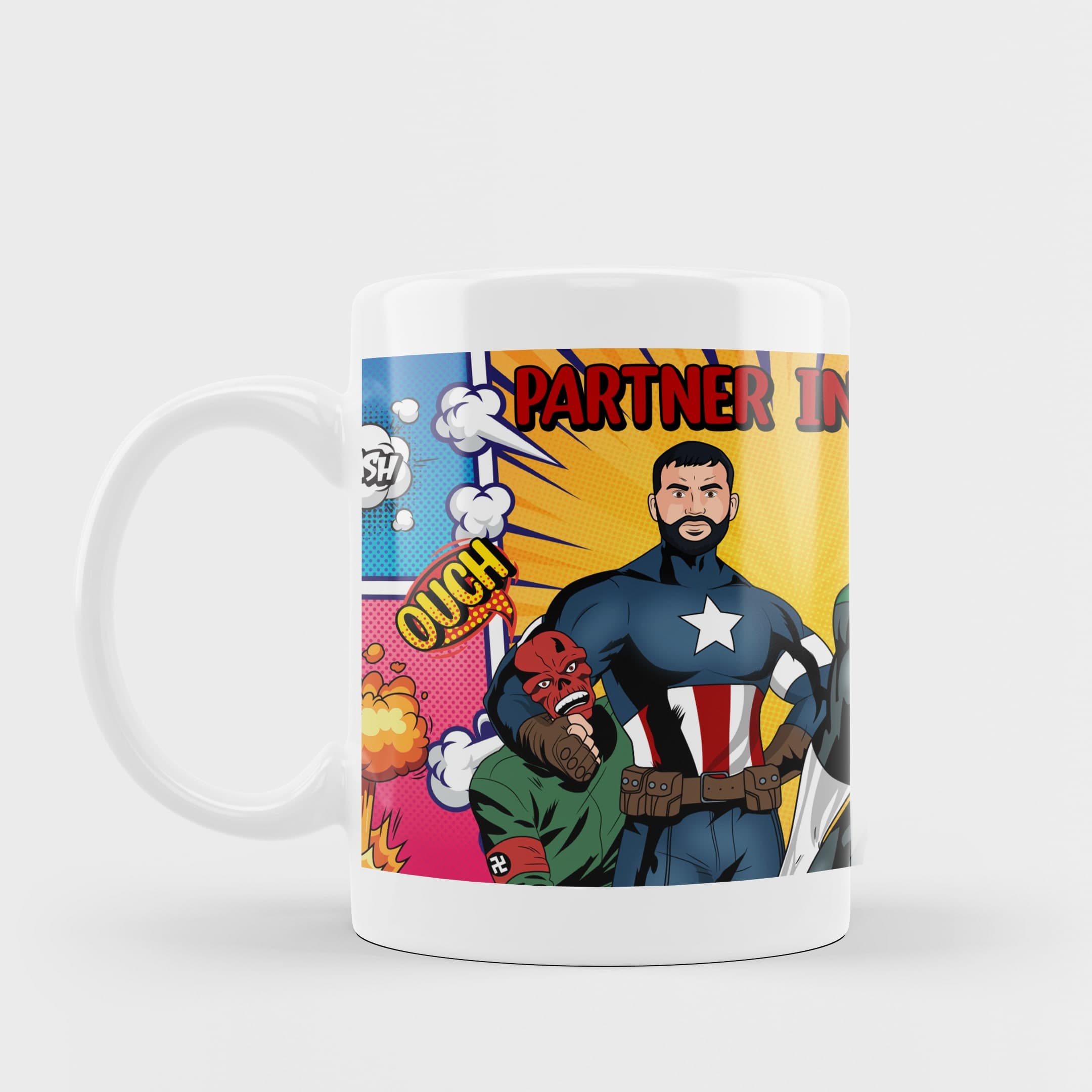 dc comics coffee mugs made by cartoonely